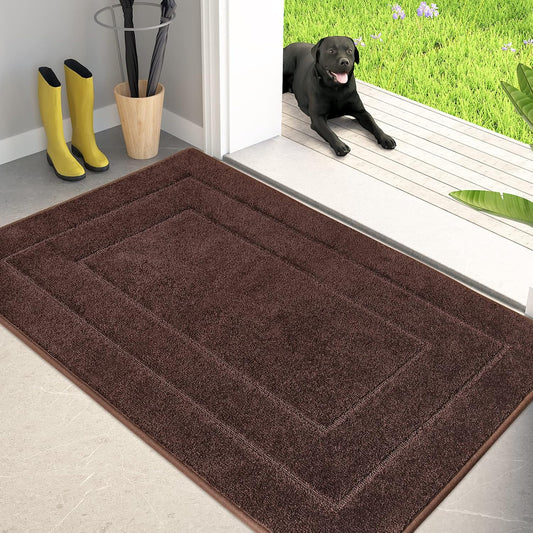 Dirt Trapping Door Mat 32in x 47in Non-Slip for Pets