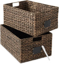 Casafield Set of 2 Water Hyacinth Pantry Baskets Review