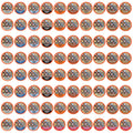 Double Donut Coffee Variety Pack Assorted Medium, Dark & Flavored - 80