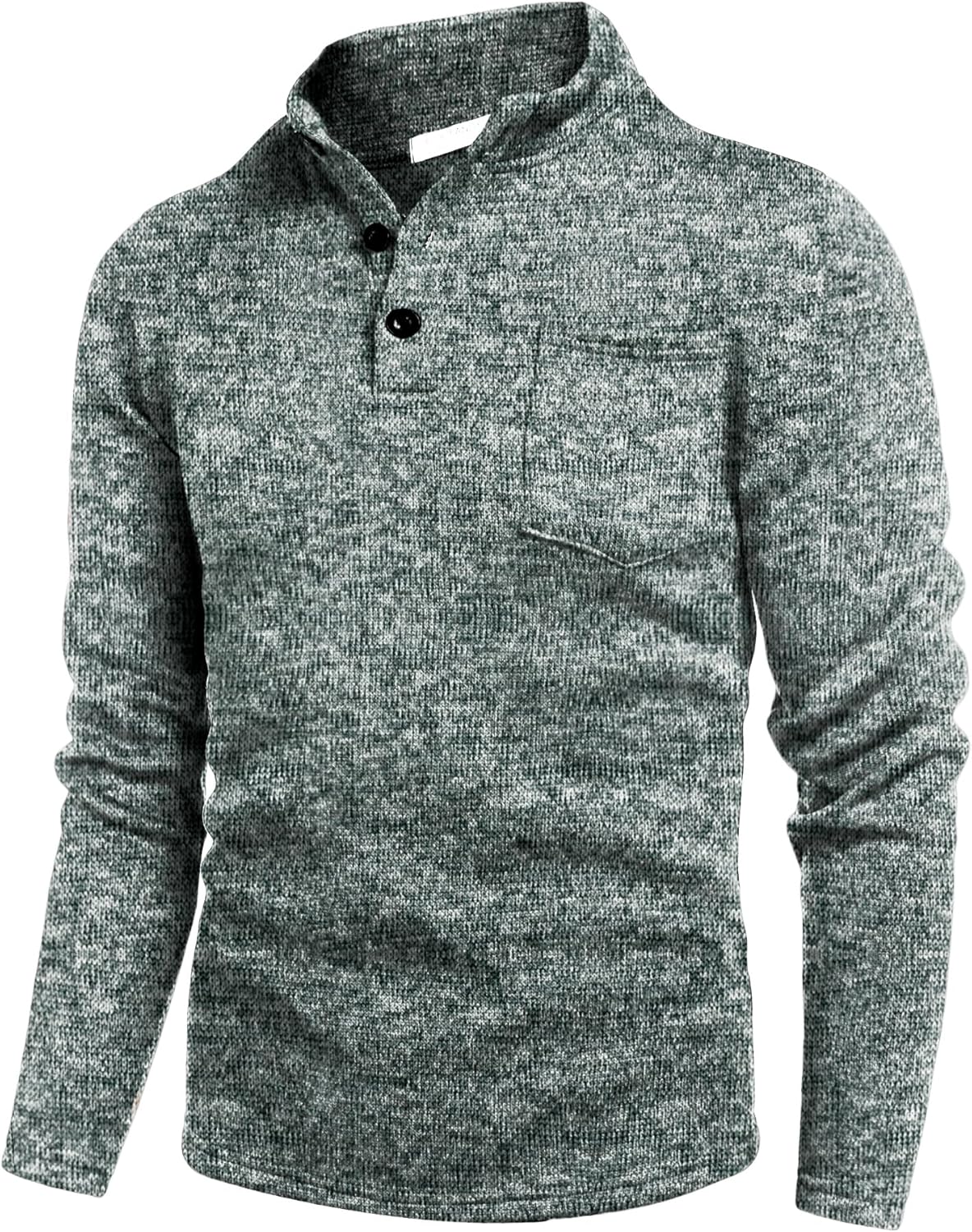 COOFANDY Men's Casual Henley Pullover Sweatshirt for Style