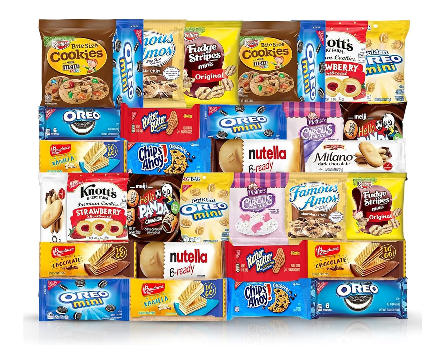 Cookies Variety Pack - Individually Wrapped Assortment Treats