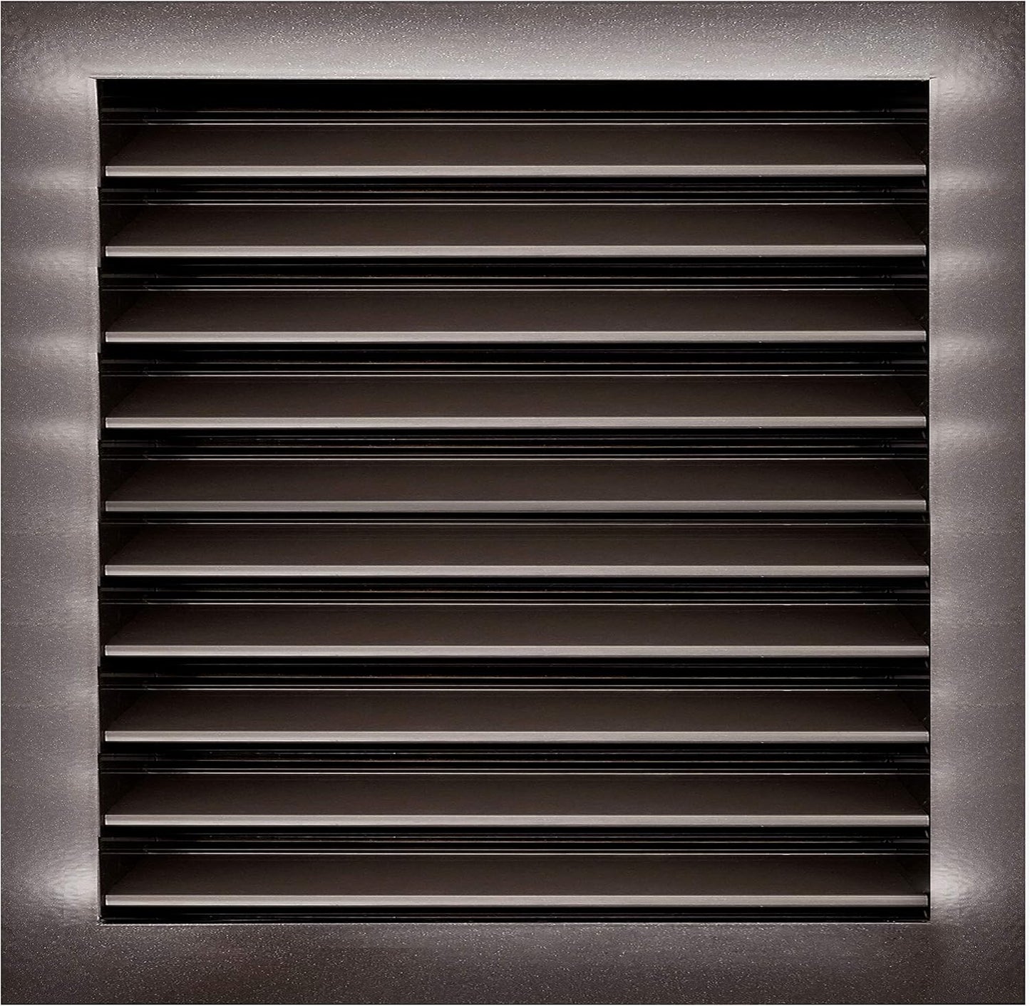 HVAC Premium 24in x 24in Aluminum Gable Louver Vent for Walls