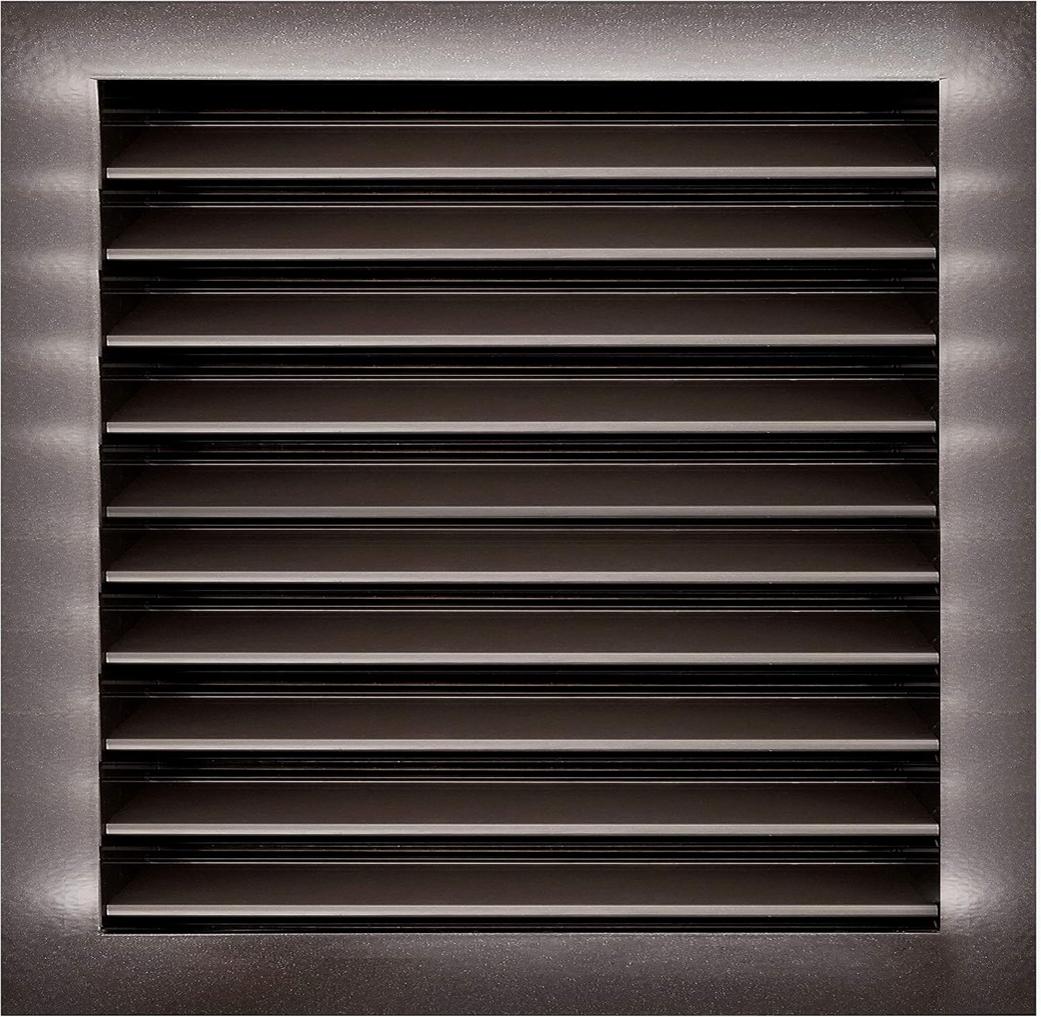 HVAC Premium 24in x 24in Aluminum Gable Louver Vent for Walls