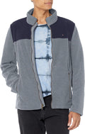 Tommy Hilfiger Men's Classic Zip Front Polar Fleece (Style 9U9E)
