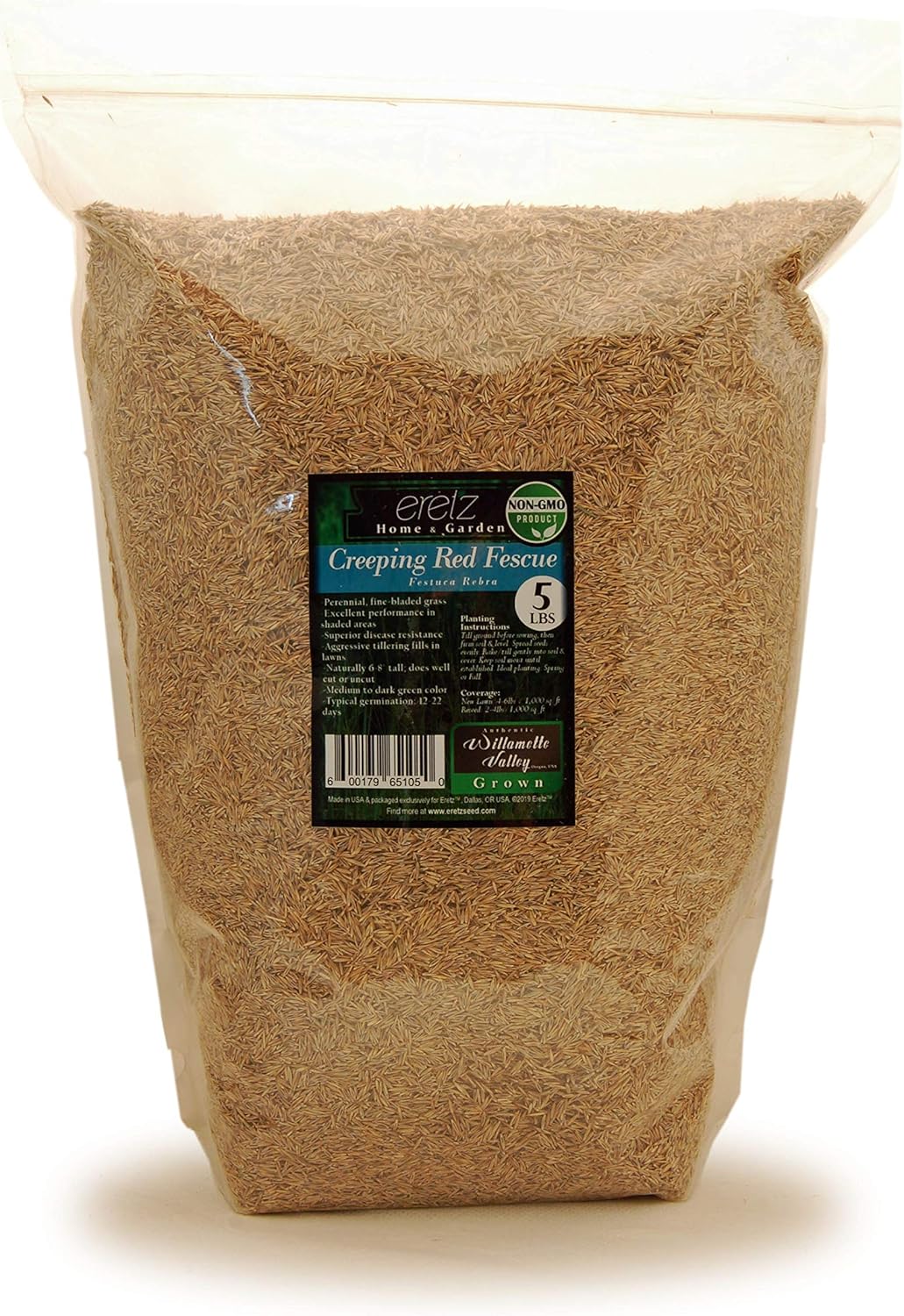 Creeping Red Fine Fescue Seed - Premium Shade Grass Seed