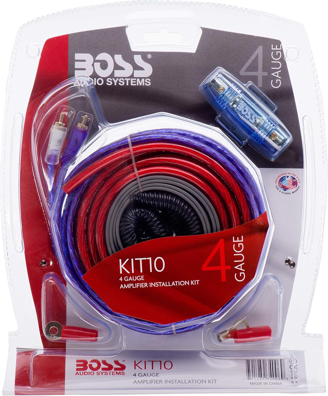 BOSS Audio Systems KIT10 4 Gauge Amplifier Wiring Kit Review