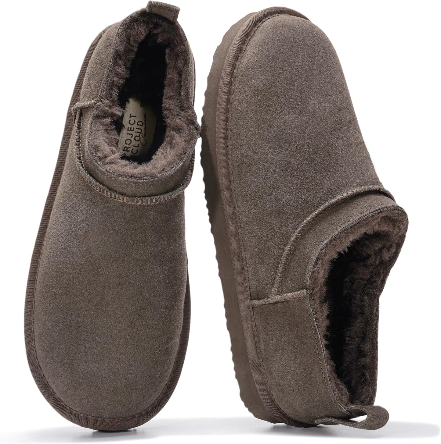 Project Cloud Genuine Leather Micro Boots for Women - Stylish Comfort