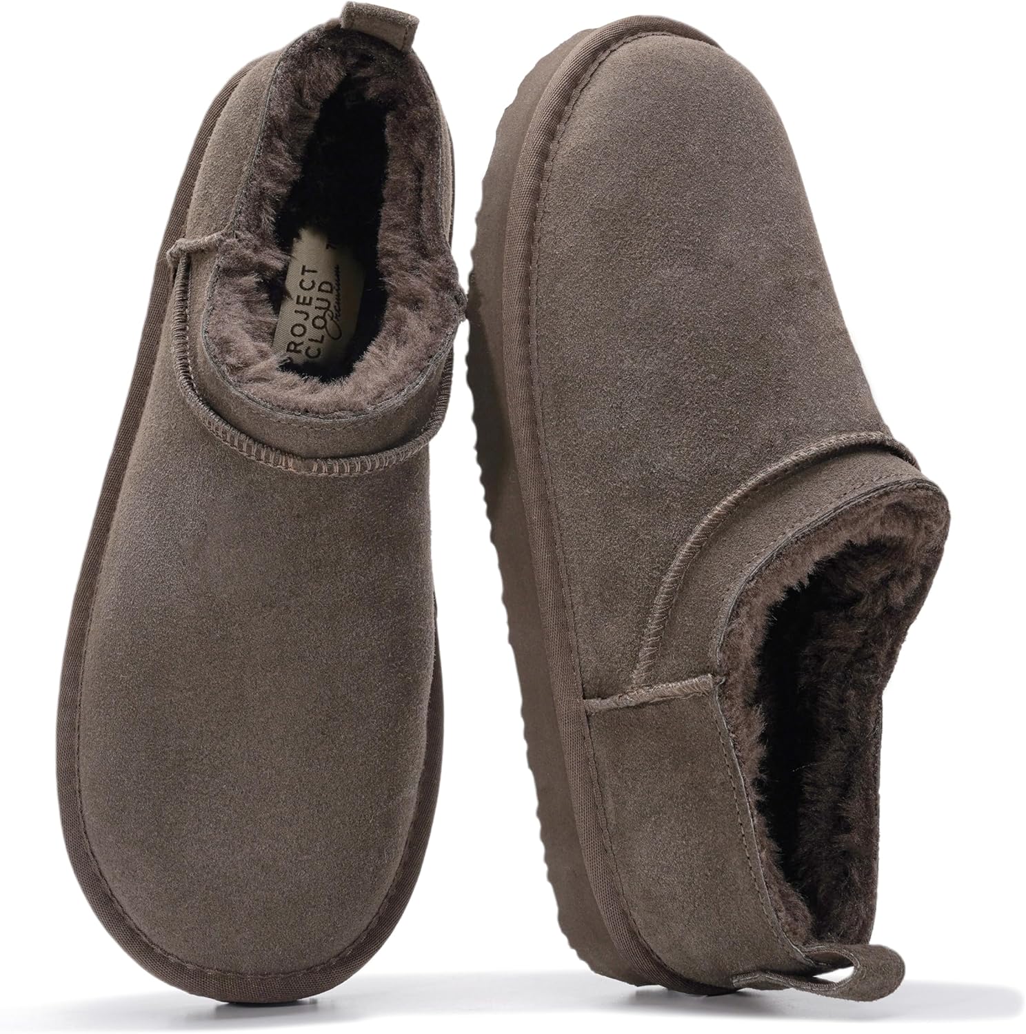 Project Cloud Genuine Leather Micro Boots for Women - Stylish Comfort