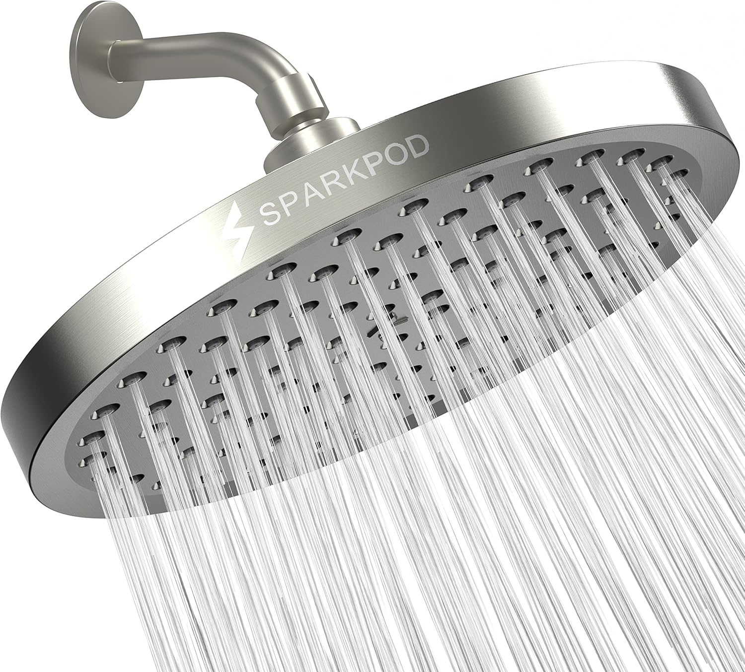 SparkPod High Pressure Rain Shower Head - Premium Quality Design