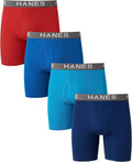 Hanes Men's Comfort Flex Fit Boxer Briefs 4-pack - Stretchy Cotton