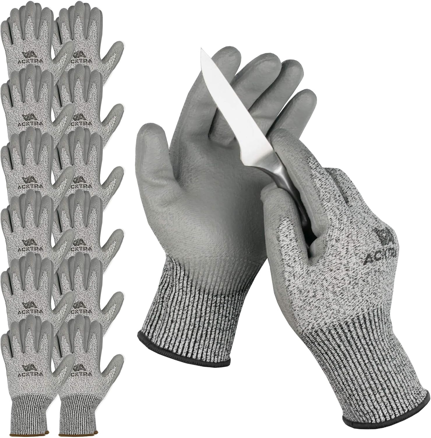 Level 5 Cut Resistant Safety Work Gloves for Ultimate Protection