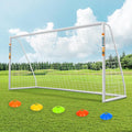 ORIENGEAR Soccer Goal 12x6 Backyard Goal - Portable Practice Net