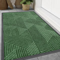 Smiry Front Door Mat Outside Entrance - Heavy Duty Low-Profile 71x24