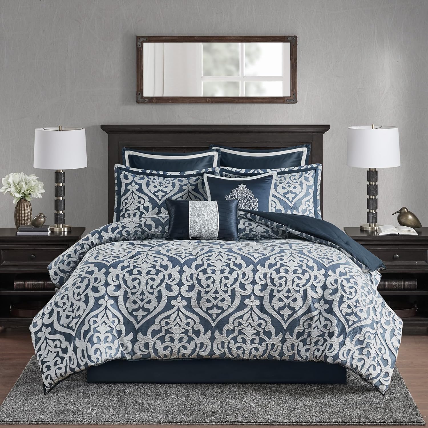 Madison Park Odette Cozy Comforter Set for Modern Bedrooms