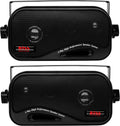 Powerful 200W BOSS 3 Stereo Speakers - Indoor/Outdoor/Marine - Pair