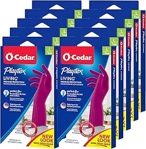 Playtex Living Reusable Rubber Cleaning Gloves for Every Task