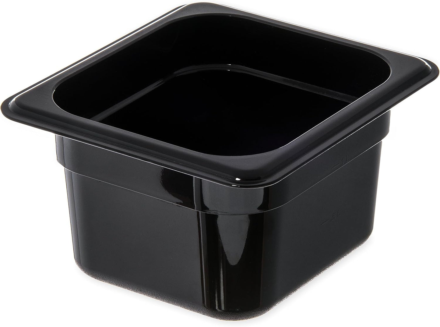 Carlisle FoodService Products 1/6-Size Plastic Food Pan Pack