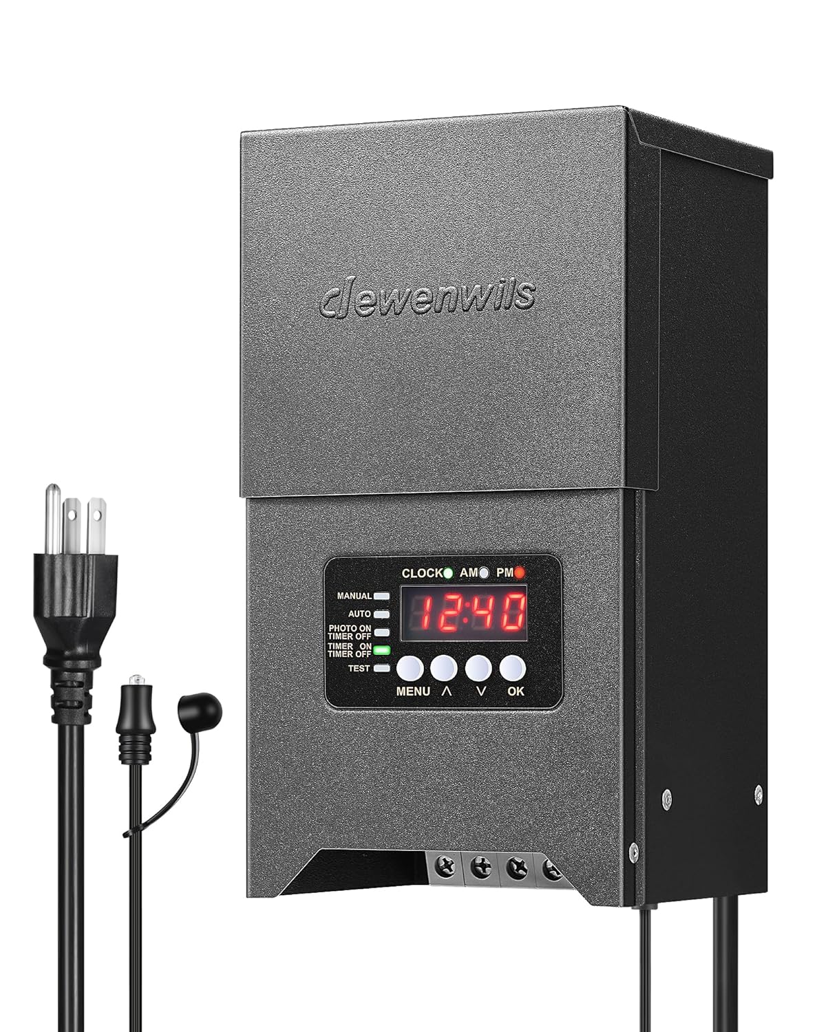 DEWENWILS 300W Low Voltage Landscape Transformer for Outdoor Use
