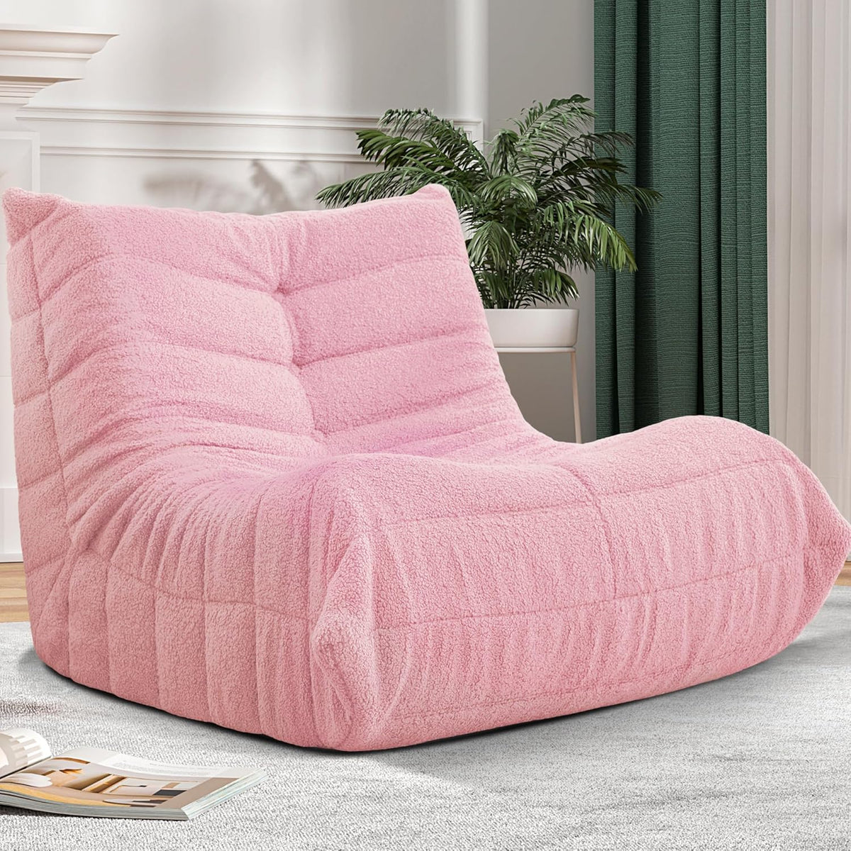 Cansunna Bean Bag Chair Big Sofa for Adults - Cozy Lounger