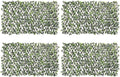 Expandable Rose Leaf Privacy Fence Screen - Realistic Faux Leaves