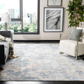 SAFAVIEH Amelia 11 ft Square Area Rug - Modern Grey & Blue