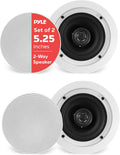 In-Wall In-Ceiling 5.25 Pair Speaker System - Flush Mount Sound