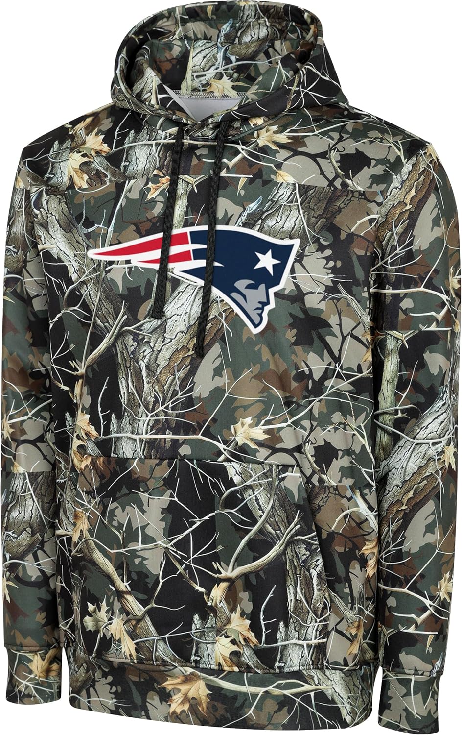 NFL Men's Official Sideline Hunter Camo Hoodie for True Fans