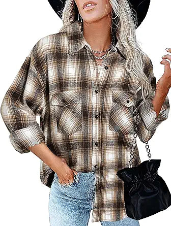 Stylish Women Corduroy Shacket Jacket for Fall Fashion 2023