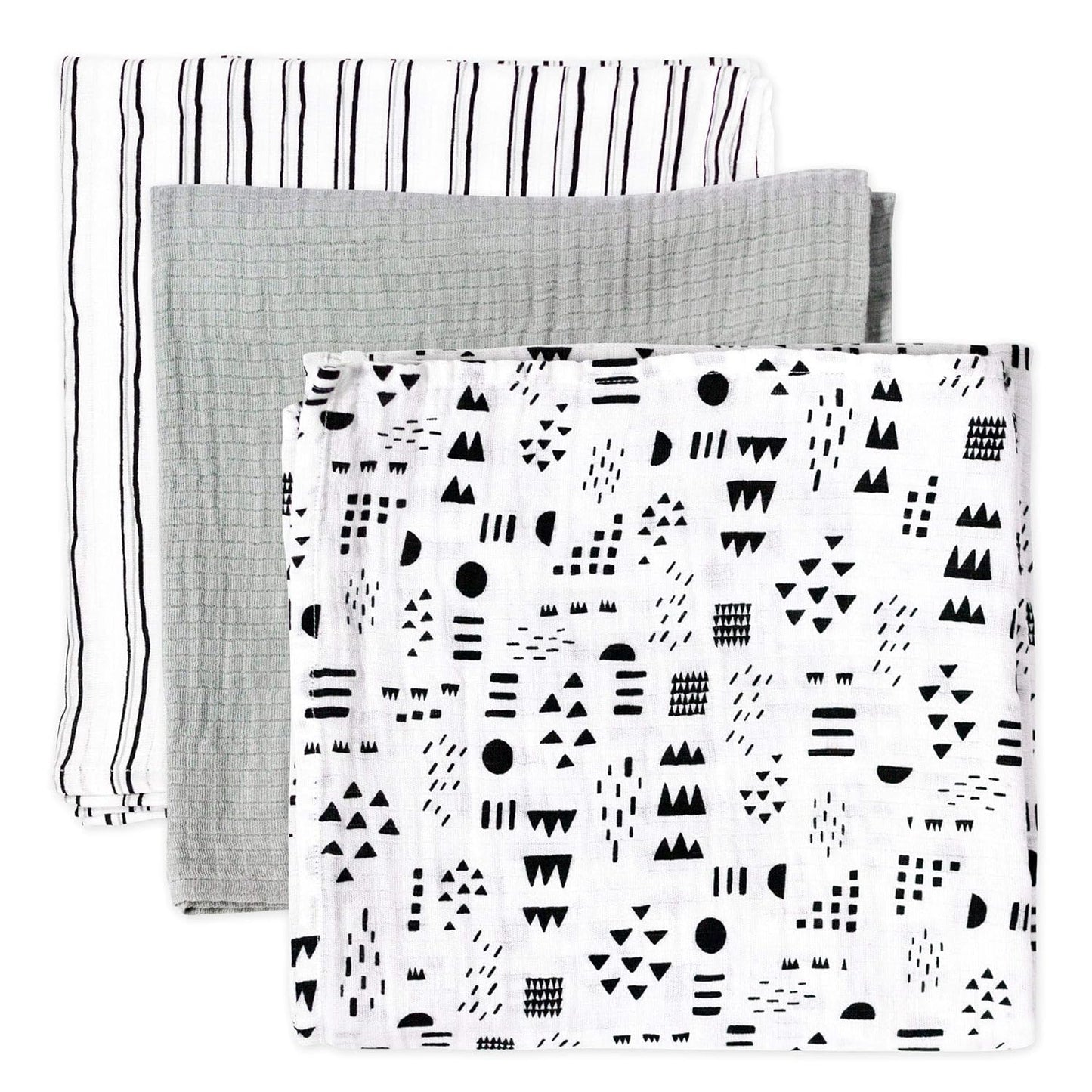 Organic Cotton Swaddle Blankets - Perfect for Newborns and Beyond