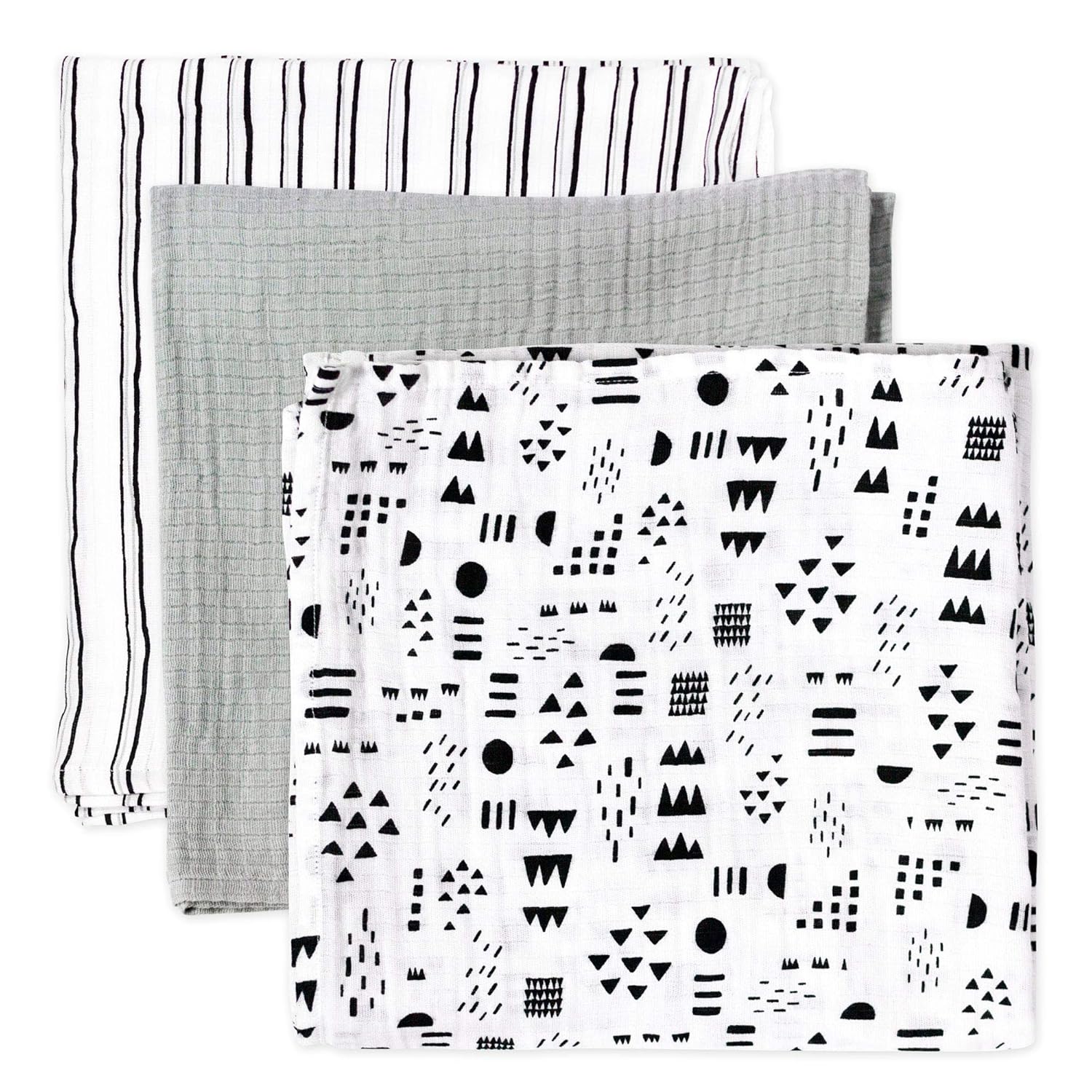 Organic Cotton Swaddle Blankets - Perfect for Newborns and Beyond