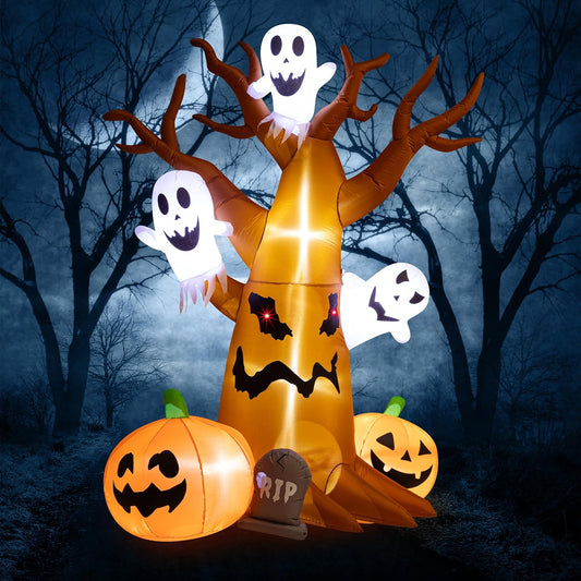 HBlife 8 FT Halloween Inflatables for Spooky Outdoor Decor