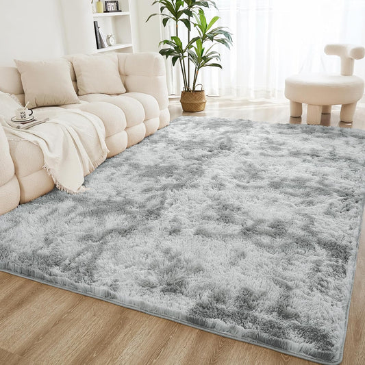 Litanika 6x9 Shag Area Rug: Soft Plush for Living Room & Bedroom