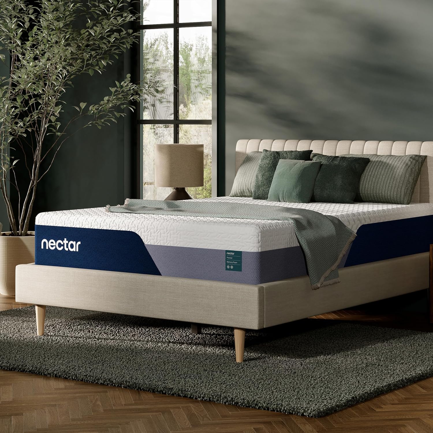 Nectar Premier 13 Twin Mattress - Medium Firm Cooling Comfort