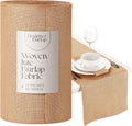 Table Runner For Farmhouse-Style Dining Room - Dense Woven Jute Roll