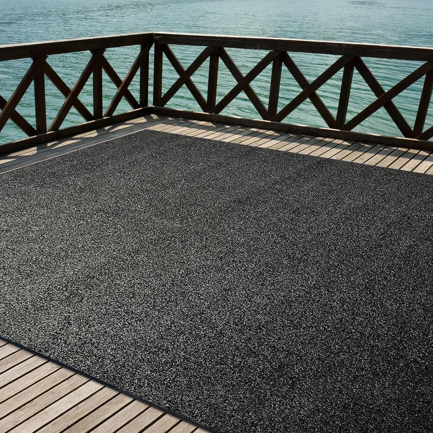 iCustomRug Indoor Outdoor Turf Carpet for Patios and Yards