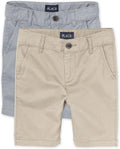 The Children's Place Boys Chino Shorts for Active Outdoor Play