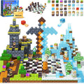 Magnetic Blocks - Mine Magnet World Chess Set - Creative 144-Piece Kit