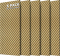 Art Acoustic Panels for Wall 5 Pack - Decorative Sound Control
