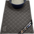 Cat Litter Box Mat 40x28 Dark Gray - Powerful Litter Trapper