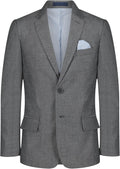 IZOD Boys' Bi-Stretch Blazer Jacket - Wool Touch Sportcoat Suits