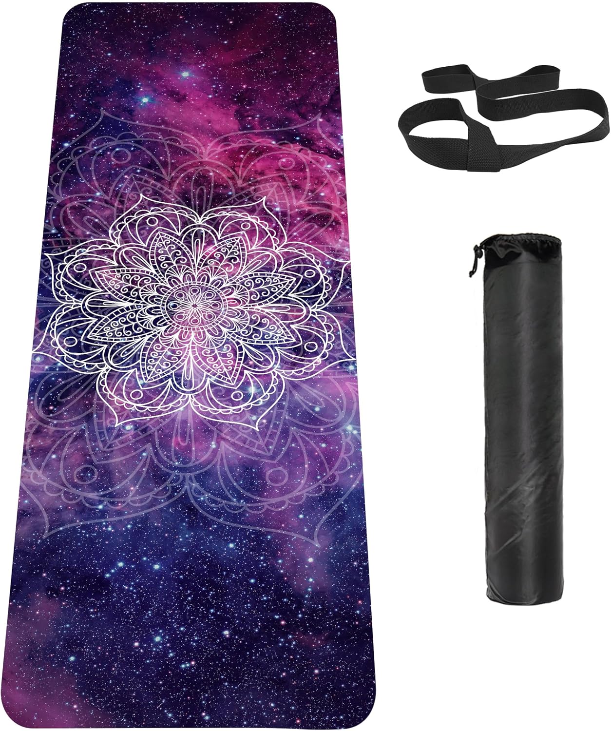 Non Slip Yoga Mat for Men Women - Thick TPE Workout Mat