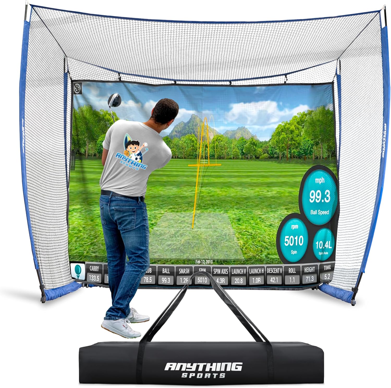 Improve Your Swing with Impact Screen Net