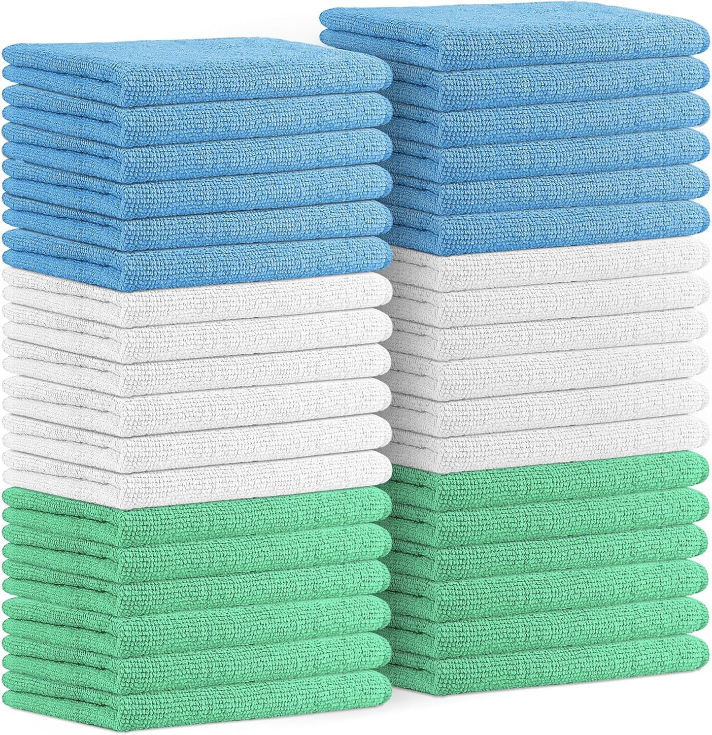 Avalon Towels Microfiber Cleaning Cloths Pack of 36 for All Needs
