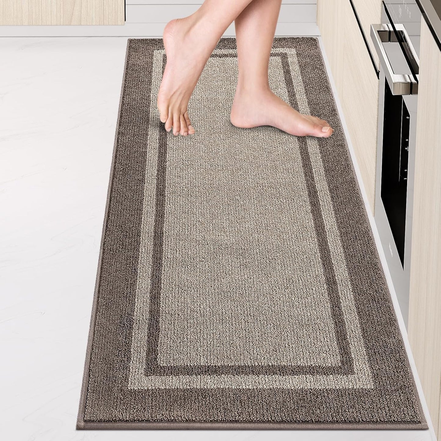 Non-Slip Kitchen Runner Rugs 24in x 70in for Comfort & Safety