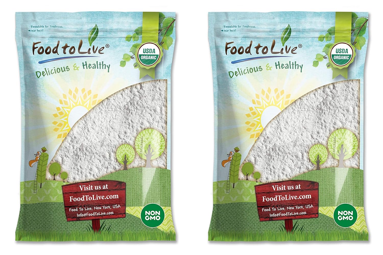 Organic Potato Starch for Cooking and Baking - 16 Pounds