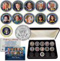 Living Presidents and First Ladies JFK Half Dollar 11-Coin Set