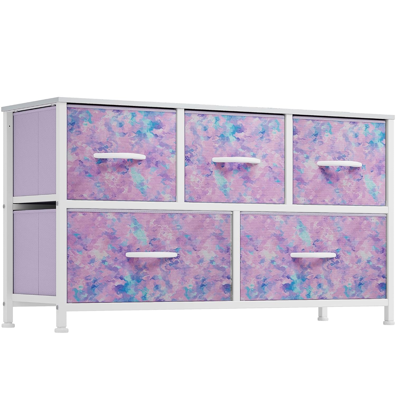 YITAHOME Wide Storage Tower with 5 Drawers for Organization