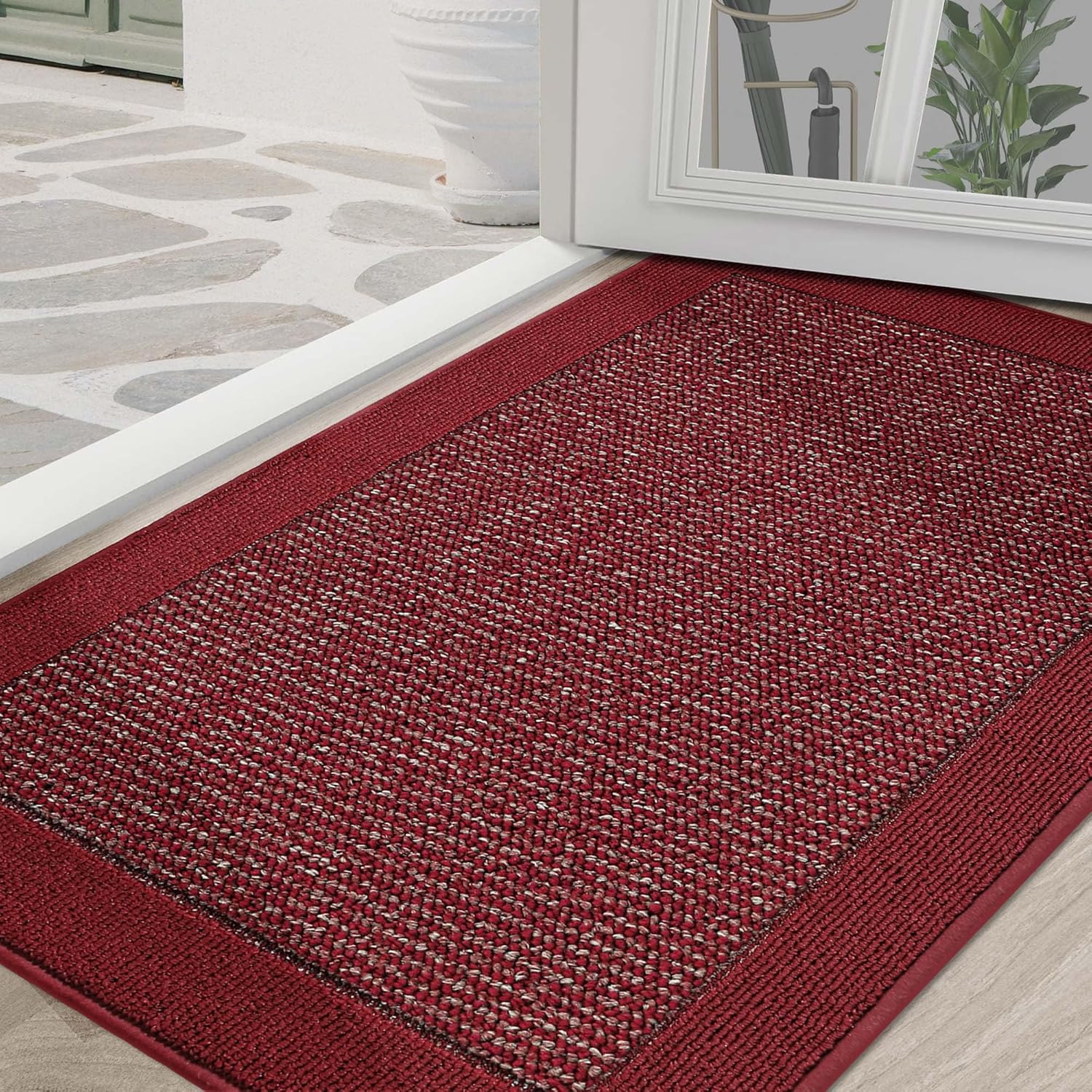 BEQHAUSE Indoor Door Mat 36in x 60in, Non-Slip Entryway Rug