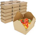 Fit Meal Prep 48 oz To Go Boxes - Sturdy Leak Resistant Meal Prep