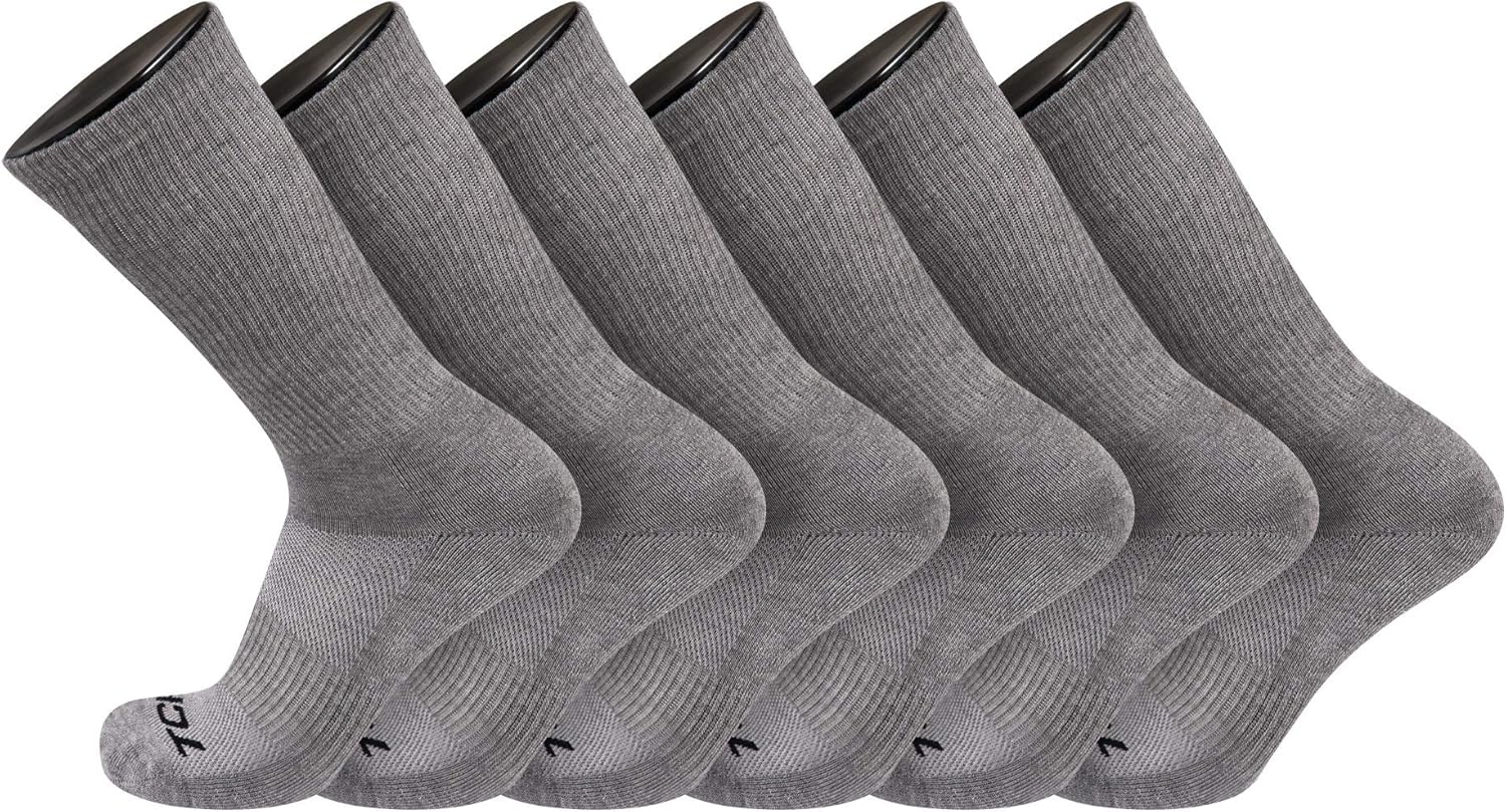 TCK Moisture Wicking Work Crew Socks for Ultimate Comfort